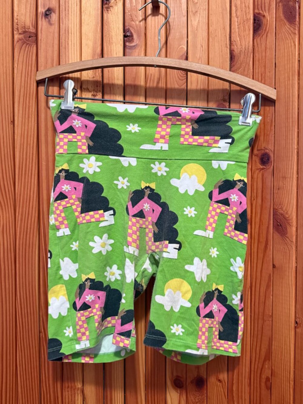 NooWorks Bike Shorts — High Rise Stretchy Shorts - Picture 1 of 4